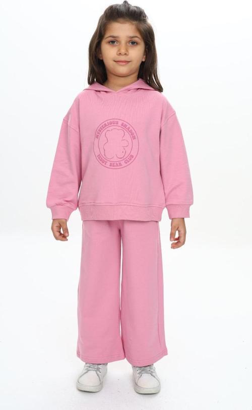 Toontoy Kız Çocuk Teddy Bear Clup Baskılı Eşofman Takım