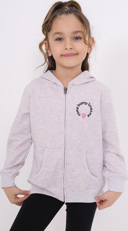 Toontoy Kız Çocuk Nakışlı Hırka