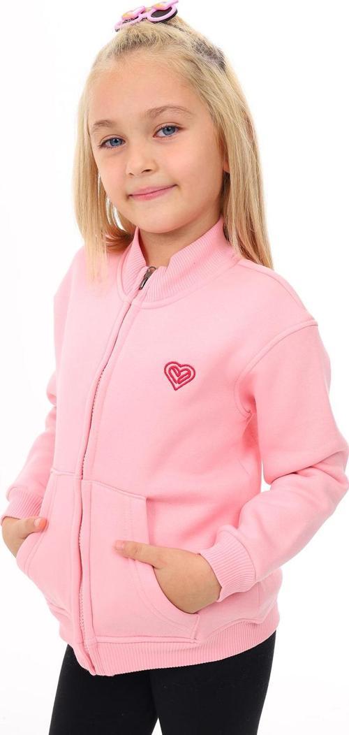 Toontoy Kız Çocuk Nakışlı Hırka