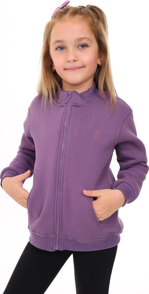 Toontoy Kız Çocuk Nakışlı Hırka