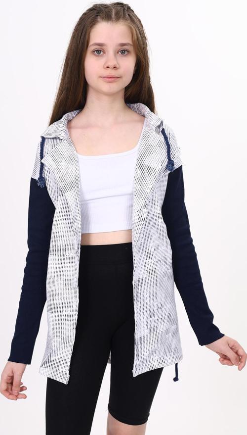 Toontoy Kız Çocuk Komple Baskılı Hırka