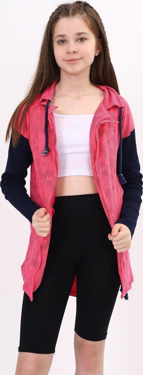 Toontoy Kız Çocuk Komple Baskılı Hırka