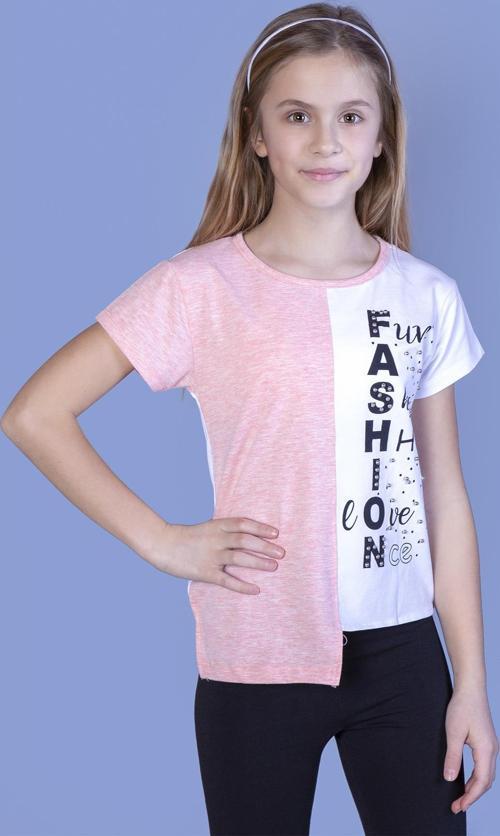 Toontoy Kız Çocuk Fasihon Garni Tişört