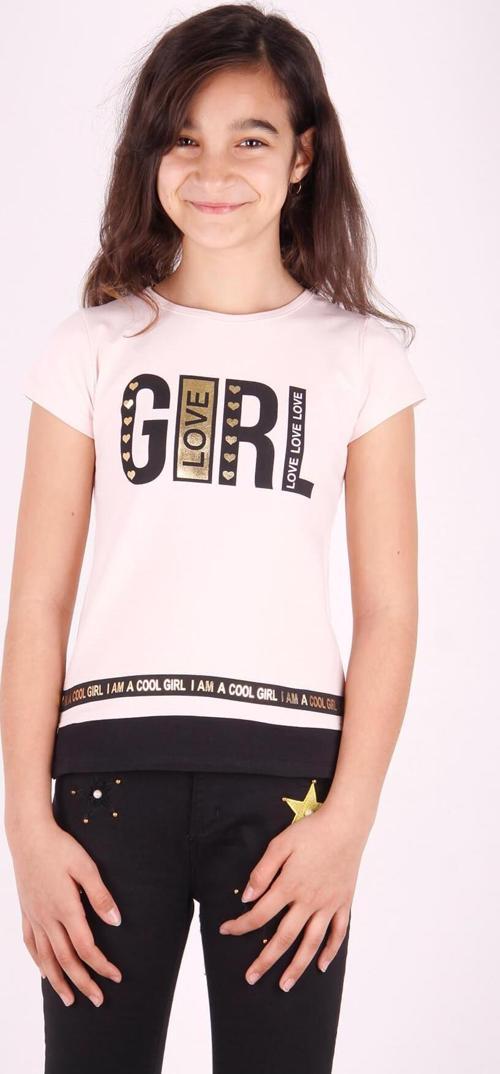 Toontoy Kız Çocuk Baskılı T-Shirt