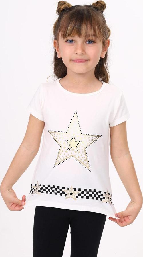Toontoy  Kız Çocuk T-Shirt Yıldız Baskı
