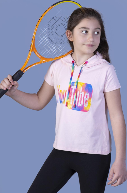 Toontoy Kız Çocuk YouTube Baskılı Tişört