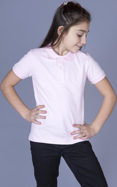 Toontoy Kız Çocuk Polo Yaka Tişört