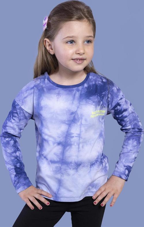 Toontoy Kız Çocuk Batik Desenli Tişört