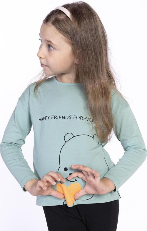 Toontoy Kız Çocuk Baskılı Tişört
