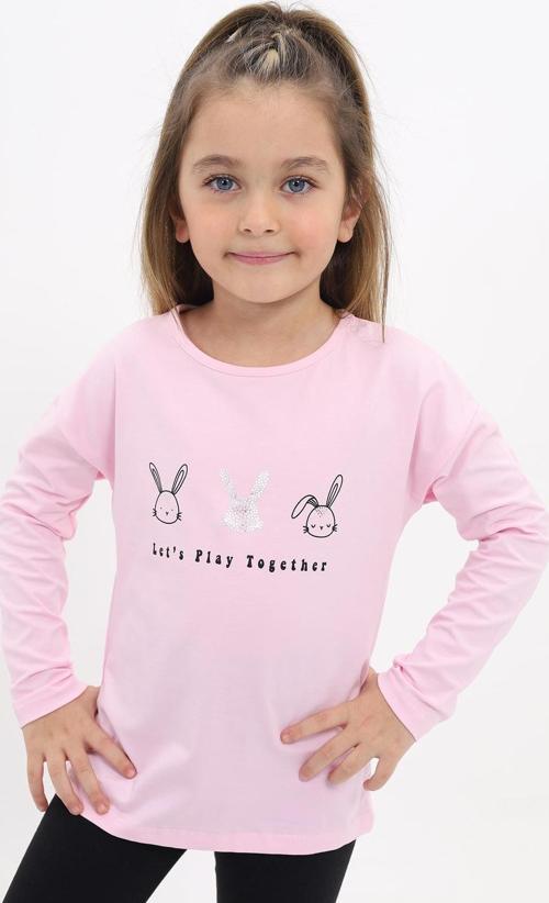 Toontoy Kız Çocuk Baskılı Tişört