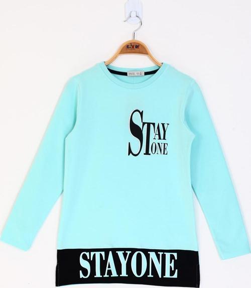 Toontoy Kız Çocuk Stay One Baskılı Tişört