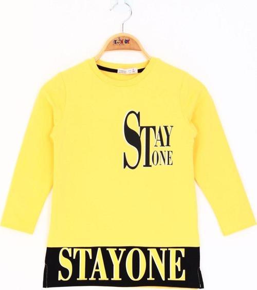 Toontoy Kız Çocuk Stay One Baskılı Tişört