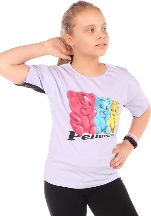 Toontoy Kız Çocuk Baskılı Tişört