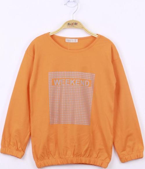 Toontoy Kız Çocuk Weekend Baskılı Tişört