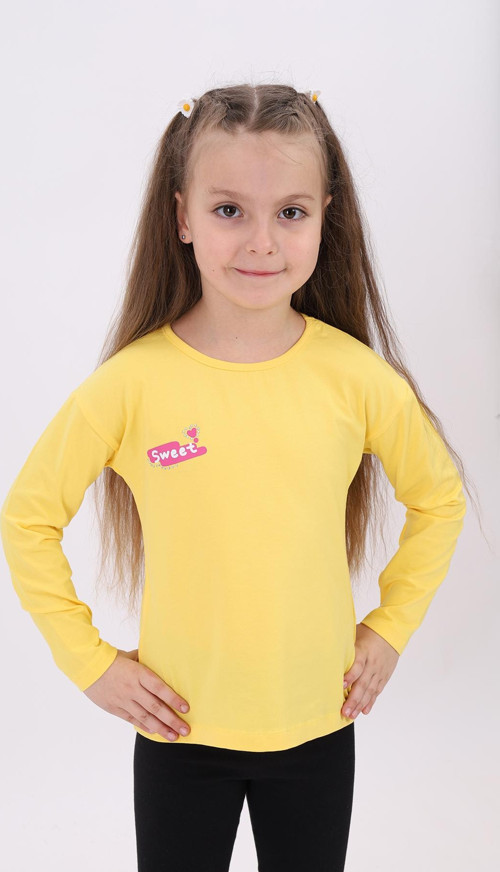 Toontoy Kız Çocuk Baskılı Tişört