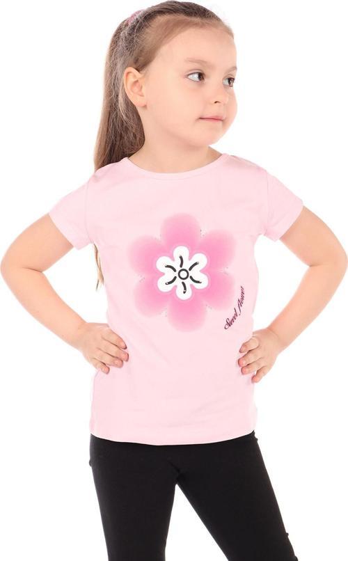 Toontoy Kız Çocuk Baskılı Tişört