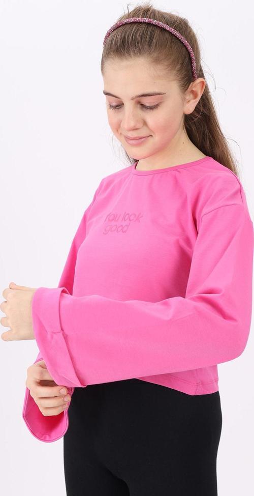 Toontoy Kız Çocuk Baskılı Tişört