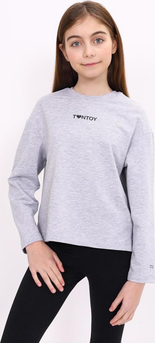 Toontoy Kız Çocuk Baskılı Tişört