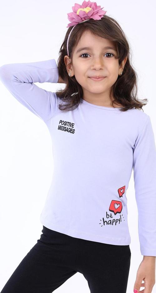 Toontoy Kız Çocuk Baskılı Tişört