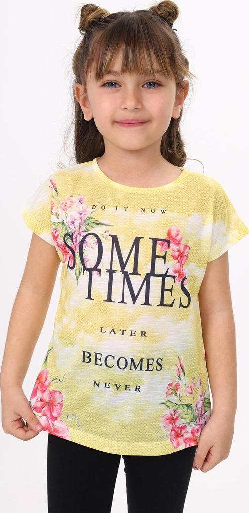 Toontoy Kız Çocuk Sometimes Baskılı Tişört