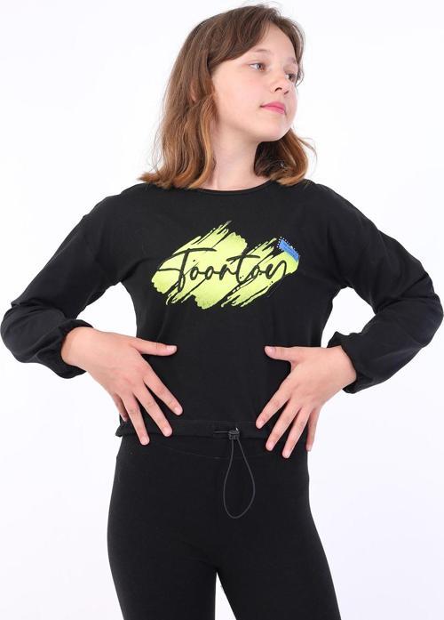 Toontoy Kız Çocuk Baskılı Tişört