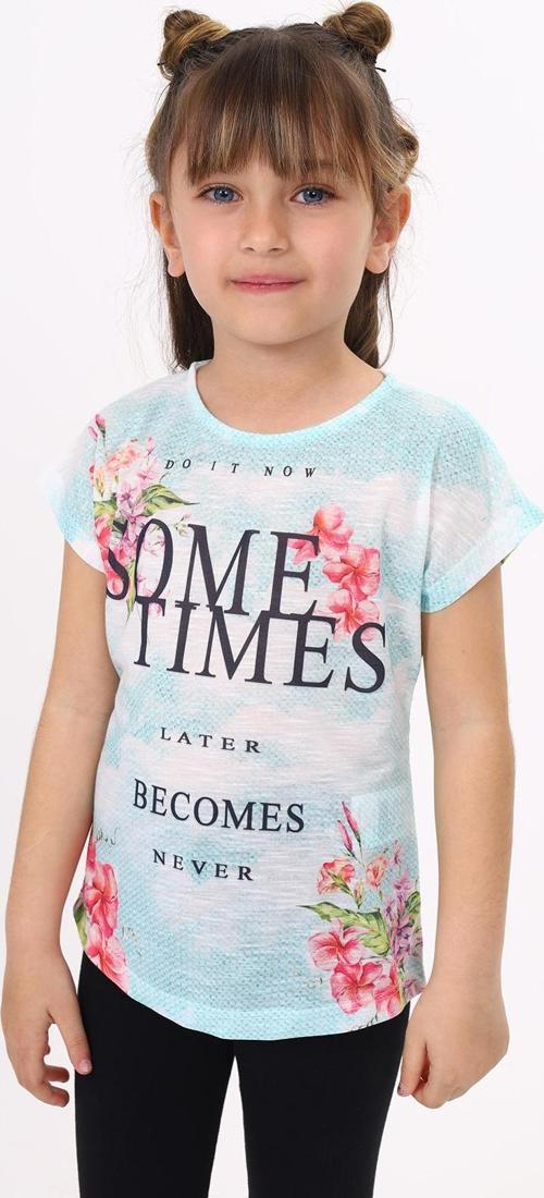 Toontoy Kız Çocuk Sometimes Baskılı Tişört