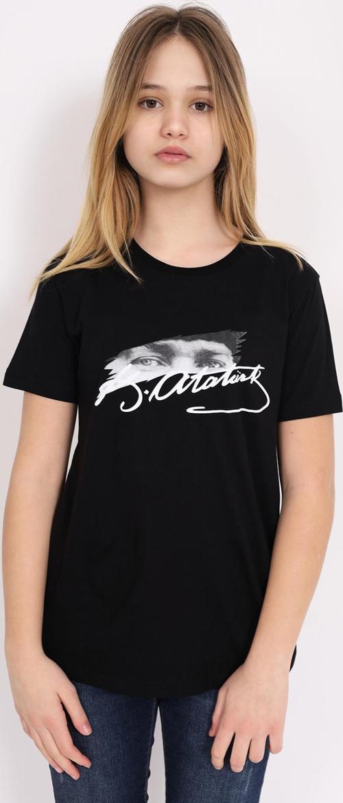 Toontoy Unisex Çocuk Atatürk Baskılı Tişört