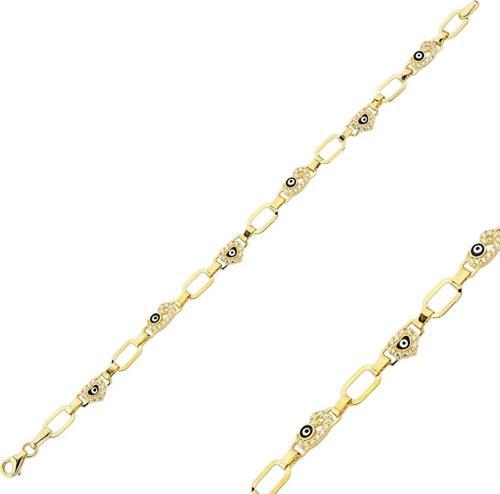 Altın Pres Nazar Bileklik 4,01 Gram