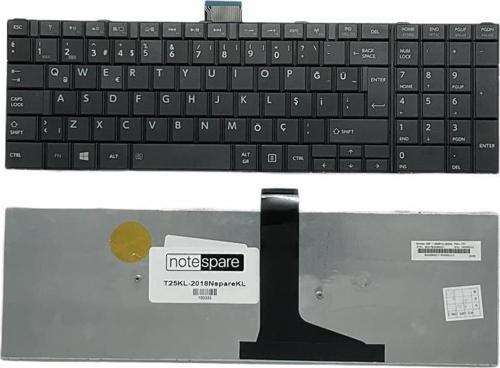 Toshiba Satellite C55-A-1TG Uyumlu Laptop Klavye Siyah TR
