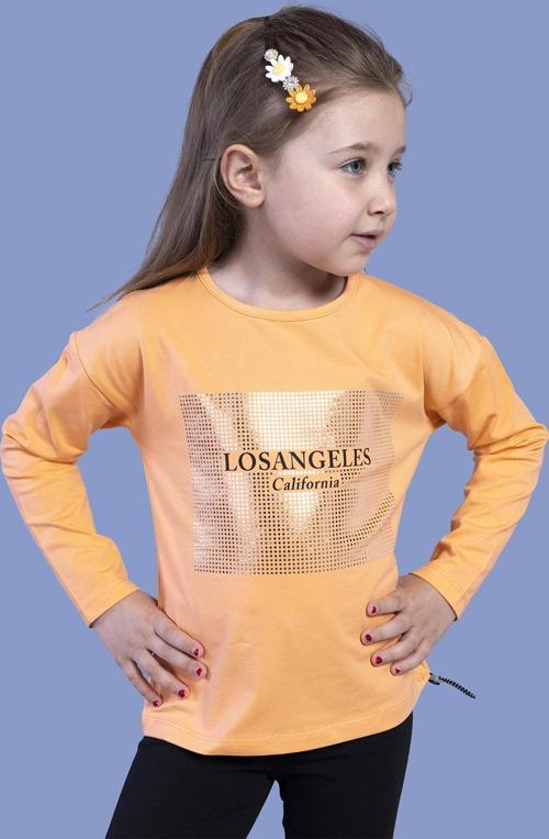Toontoy Kız Çocuk Baskılı Tişört