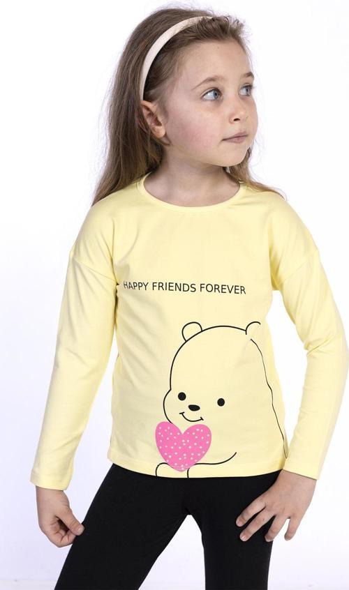Toontoy Kız Çocuk Baskılı Tişört
