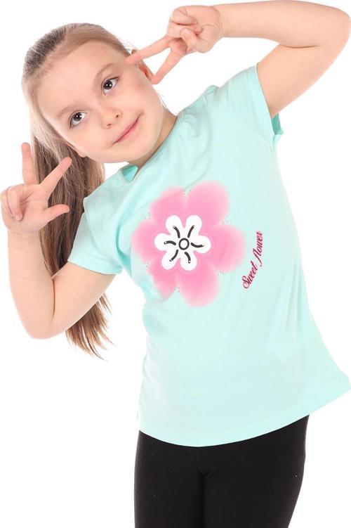 Toontoy Kız Çocuk Baskılı Tişört
