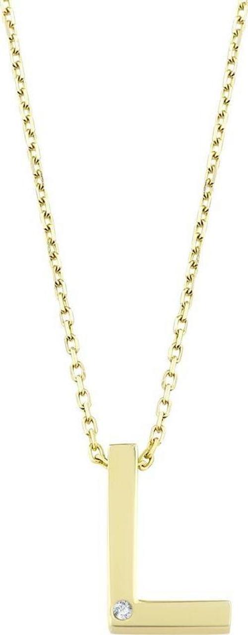 Altın L Harf Kolye 1,7 Gram