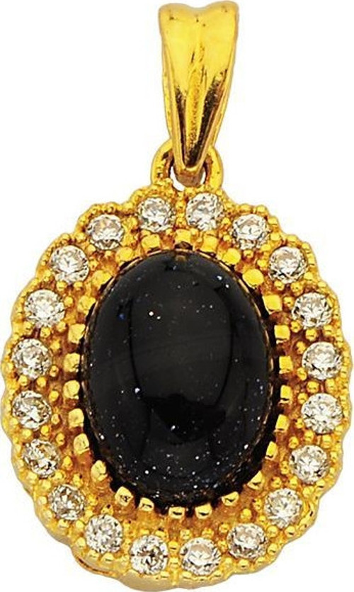 Altın Taşlı Kolye Ucu 1,53 Gram