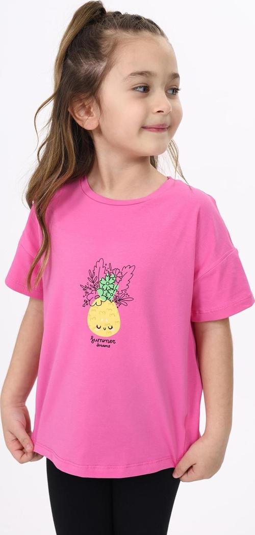 Toontoy Kız Çocuk Baskılı Tişört