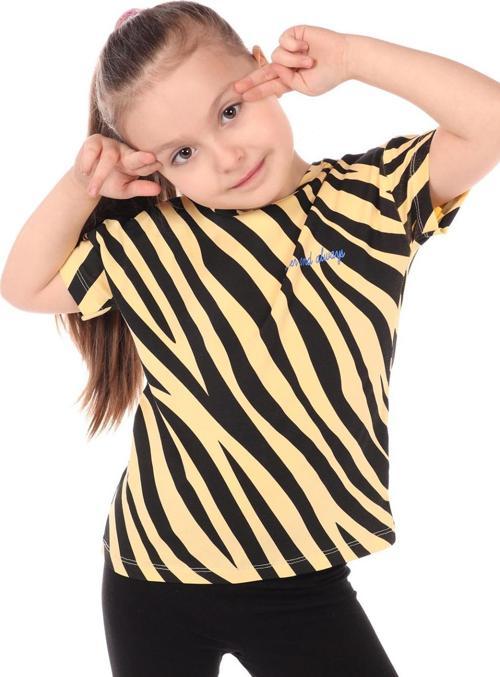 Toontoy Kız Çocuk Baskılı Tişört