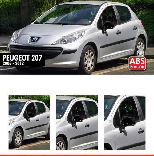 207 Batman Ayna Kapağı Piano Black / 2006 - 2012