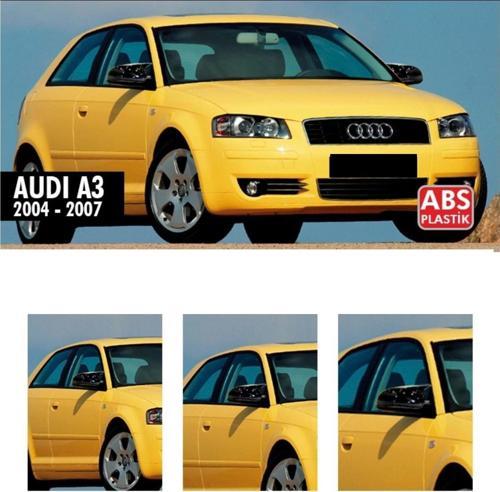 A3 8P Batman Ayna Kapağı Piano Black / 2003 - 2007