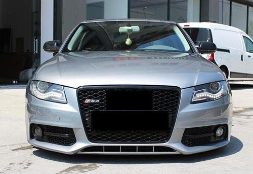 A4 B8 Batman Ayna Kapağı Piano Black / 2009-2014
