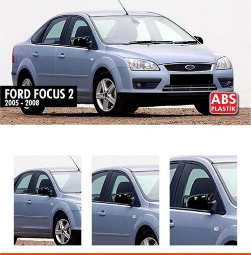 Focus 2 Batman Ayna Kapağı Piano Black / 2004-2008