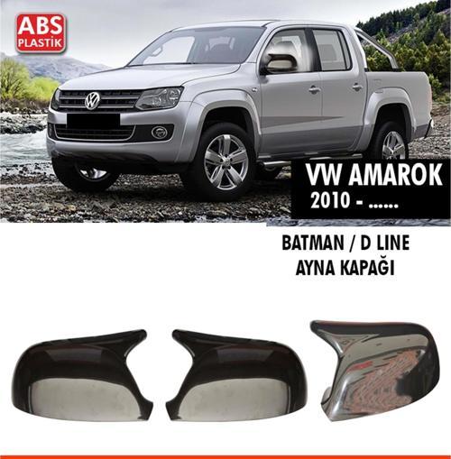 Amarok Batman Ayna Kapağı Piano Black / 2010 +