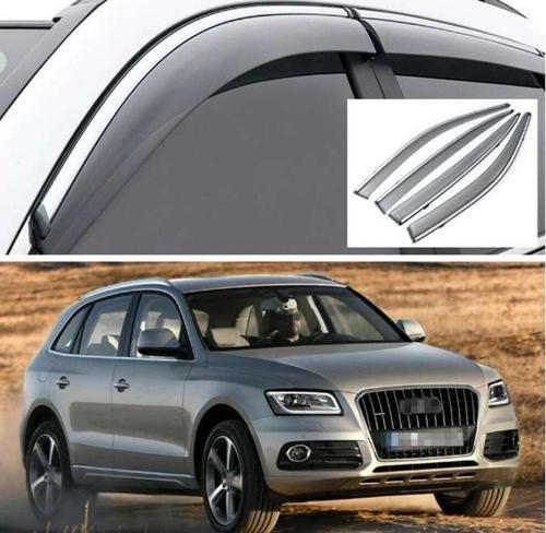 Audi Q5 Uyumlu 2010 2017 Kromlu Cam Rüzgarlığı İthal