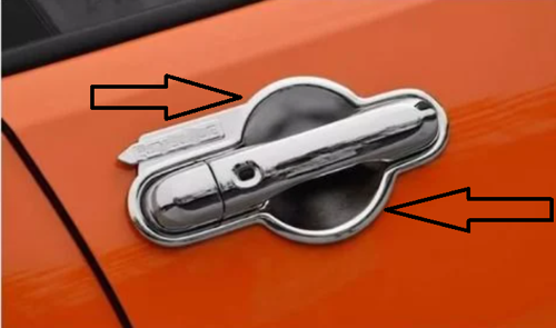 Jeep Renegade Uyumlu Kapı Kolu İç Kaplama ABS (Plastik) Krom