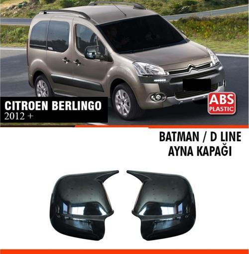 Berlingo Batman Ayna Kapağı Piano Black / 2012-2019