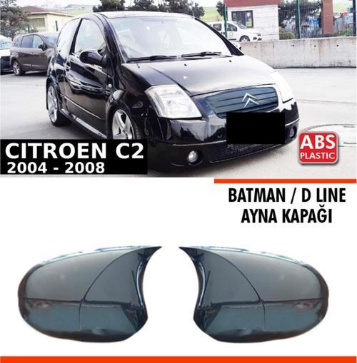 C2 Batman Ayna Kapağı Piano Black / 2004 - 2008