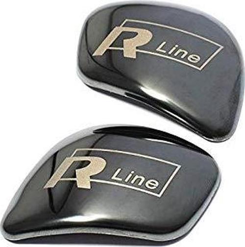 R-line vites topuzu logosu-siyah / ICVI181
