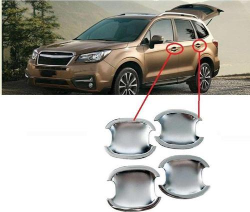 Subaru Forester Uyumlu 2009 2012 Dış Kapı Kolu İç Kaplama ABS(Plastik) Krom