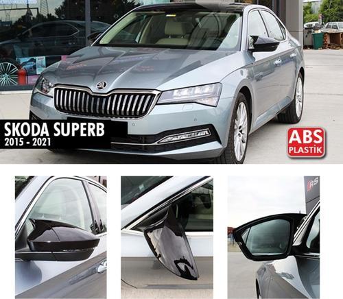 SuperB Mk3 Batman Ayna Kapağı Piano Black / 2015-2021