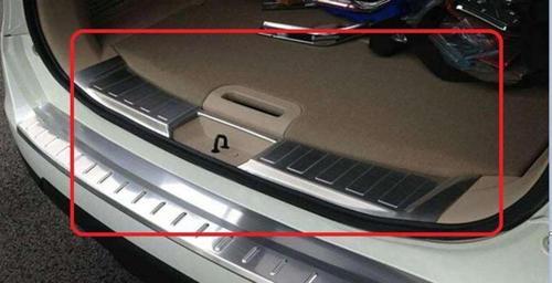 Nissan X-Trail 2018 2021 Arası Uyumlu Arka Tampon Eşiği Krom