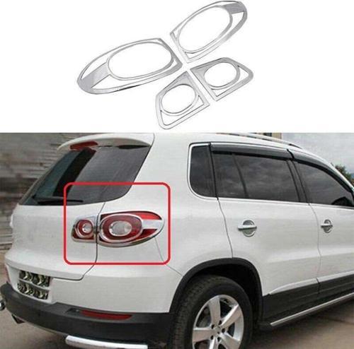 Volkswagen Tiguan Uyumlu 2008 2011 Arka Stop Kaplama ABS(Plastik)  Krom